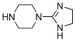 피페라진,1-(4,5-디히드로-1H-이미다졸-2-일)- 구조식 이미지
