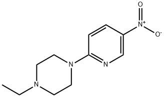 1-ethyl-4-(5-nitro-pyridin-2-yl)-piperazine Structure