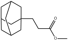 Methyl 3-(1-adamantyl)propanoate Structure