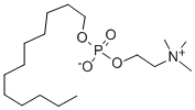 DODECYL PHOSPHOCHOLINE Structure