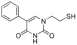 1-(2-메르캅토에틸)-5-페닐우라실 구조식 이미지