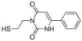 3-(2-Mercaptoethyl)-6-phenyluracil Structure