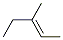 TRANS-3-METHYL-2-PENTENE Structure