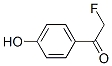 에타논,2-플루오로-1-(4-히드록시페닐)-(9CI) 구조식 이미지