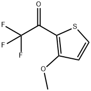 Ethanone, 2,2,2-trifluoro-1-(3-methoxy-2-thienyl)- (9CI) 구조식 이미지