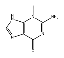 3-METHYLGUANINE 구조식 이미지