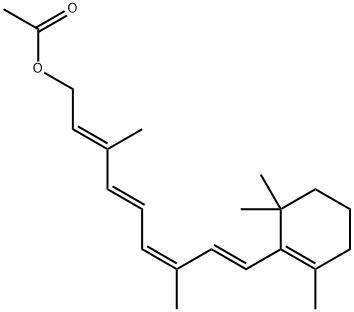 9-CIS-RETINOL ACETATE Structure