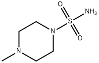 1-Piperazinesulfonamide,4-methyl-(8CI,9CI) Structure