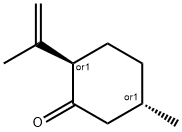 trans-5-methyl-2-(1-methylvinyl)cyclohexan-1-one  Structure