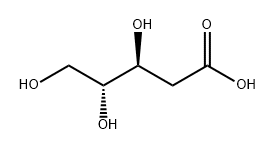 2,3,5-trihydroxypentanoic acid Structure