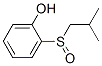 2-(Isobutylsulfinyl)phenol Structure