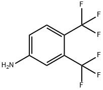 3,4-Bis-trifluoromethyl-phenylamine Structure