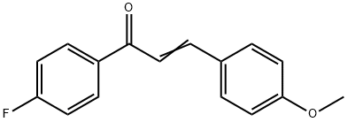 4-METHOXY-4'-FLUOROCHALCONE Structure