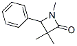 1,3,3-Trimethyl-4-phenylazetidin-2-one Structure