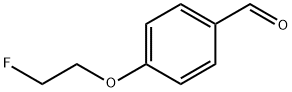 4-(2-FLUOROETHOXY)-BENZALDEHYDE Structure