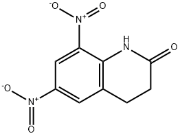 6,8-DINITRO-3,4-DIHYDRO-1H-QUINOLIN-2-ONE Structure