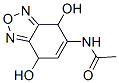 Acetamide, N-(4,7-dihydro-4,7-dihydroxy-2,1,3-benzoxadiazol-5-yl)- (9CI) Structure