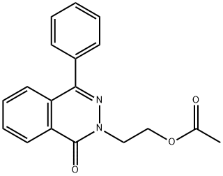 ETHYL 2-(1-OXO-4-PHENYLPHTHALAZIN-2(1H)-YL)ACETATE 구조식 이미지