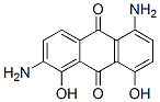 2,5-디아미노-1,8-디하이드록시안트라퀴논 구조식 이미지
