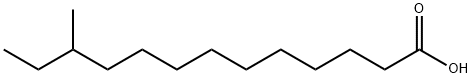 11-METHYLTRIDECANOIC ACID 구조식 이미지