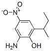 2-amino-6-butan-2-yl-4-nitro-phenol Structure