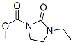 1-이미다졸리딘카르복실산,3-에틸-2-옥소-,메틸에스테르 구조식 이미지