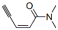 2-Penten-4-ynamide,N,N-dimethyl-,(2Z)-(9CI) Structure