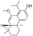 2-Phenanthrenol, 4b,5,6,7,8,8a-hexahydro-10-methoxy-4b,8,8-trimethyl-1-(1-methylethyl)-, (4bS,8aS)- 구조식 이미지