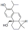 4a(2H)-Phenanthrenemethanol, 1,3,4,10a-tetrahydro-7-hydroxy-1,1-dimethyl-8-(1-methylethyl)-, (4aR,10aS)- Structure