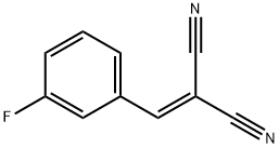 ((3-FLUOROPHENYL)METHYLENE)METHANE-1,1-DICARBONITRILE Structure