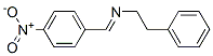 N-(4-니트로벤질리덴)-2-페닐에탄아민 구조식 이미지
