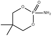 2-아미노-5,5-디메틸-1,3,2-디옥사포스포리난2-옥사이드 구조식 이미지