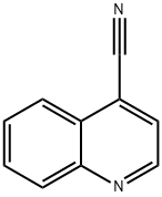 4-CYANOQUINOLINE 구조식 이미지