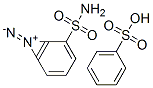 Diazobenzenesulfonamide benzenesulfonate Structure