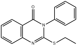2-(에틸티오)-3-페닐퀴나졸린-4(3H)-온 구조식 이미지