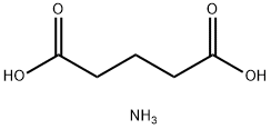 ammonium hydrogen glutarate  Structure