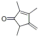 2,3,5-Trimethyl-4-methylene-2-cyclopenten-1-one Structure