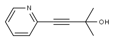 4-(2-PYRIDYL)-2-METHYL-3-BUTYN-2-OL Structure