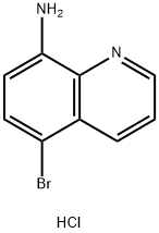 5-BROMO-QUINOLIN-8-YLAMINE HYDROCHLORIDE Structure