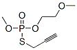 Phosphorothioic acid O-(2-methoxyethyl)O-methyl S-(2-propynyl) ester Structure