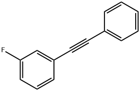 1-FLUORO-3-(2-PHENYLETHYNYL)벤젠 구조식 이미지