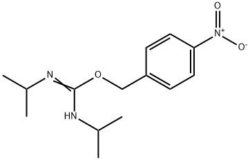 O-(4-NITROBENZYL)-N,N'-DIISOPROPYLISOUREA 구조식 이미지