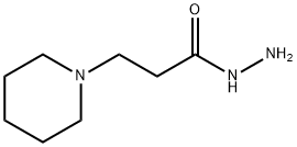 3-PIPERIDIN-1-YL-PROPIONIC ACID HYDRAZIDE Structure