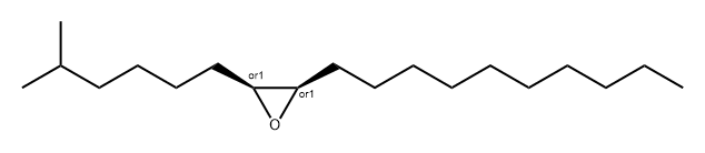 (+/-)-CIS-7,8-EPOXY-2-METHYLOCTADECANE 구조식 이미지