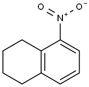 1,2,3,4-tetrahydro-5-nitronaphthalene Structure