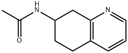 아세트아미드,N-(5,6,7,8-테트라히드로-7-퀴놀리닐)- 구조식 이미지