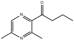 1-Butanone,1-(3,5-dimethylpyrazinyl)-(9CI) Structure