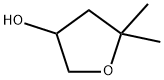 5,5-dimethyltetrahydrofuran-3-ol Structure