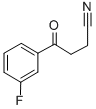 4-(3-플루오로페닐)-4-옥소부티로니트릴 구조식 이미지
