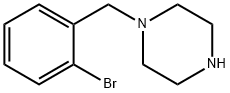 1-(2-BROMOBENZYL)-PIPERAZINE Structure